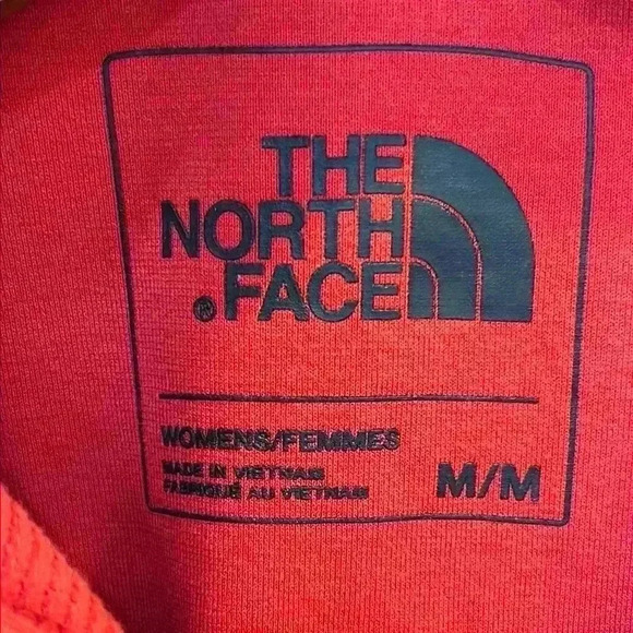 The North Face Red Polo Shirt Collar Short Sleeve Women's Medium Ski Hike Sport - Picture 3 of 8
